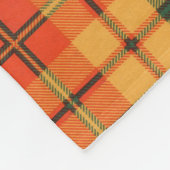 Couverture Polaire Tartan d'écossais de plaid de clan de Strathearn (Coin)
