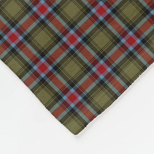 Couverture Polaire Tartan d'état de Géorgie (Coin)