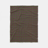 Couverture Polaire Tartan d'état de Géorgie (Devant)