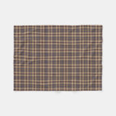 Couverture Polaire Tartan d'État des Oregon (Devant (Horizontal))