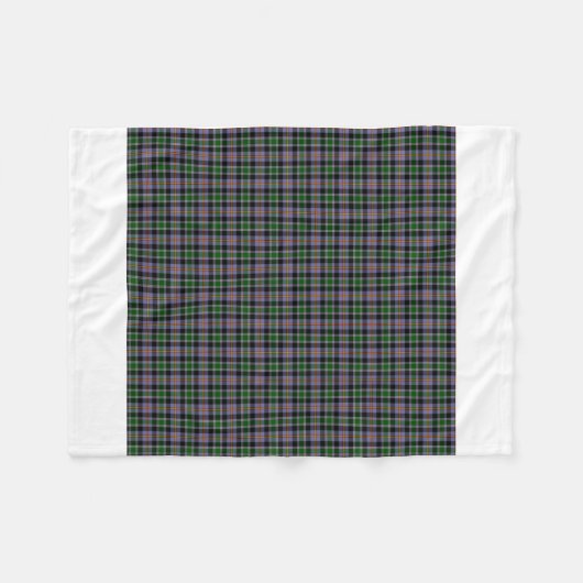 Couverture Polaire Tartan d'état du Colorado (Devant (Horizontal))