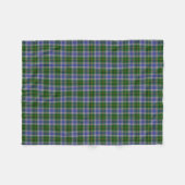 Couverture Polaire Tartan d'état du Connecticut (Devant (Horizontal))