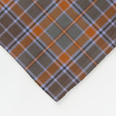 Couverture Polaire Tartan d'Irlandais de Leitrim du comté (Coin)