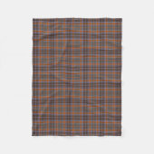 Couverture Polaire Tartan d'Irlandais de Leitrim du comté (Devant)