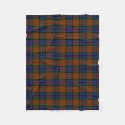 Couverture Polaire Tartan d'Irlandais de Longford du comté (Devant)