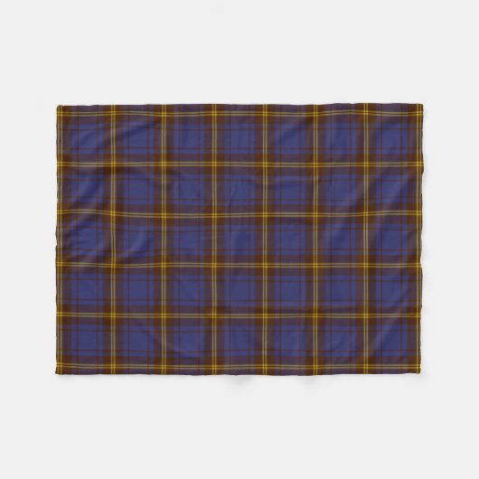 Couverture Polaire Tartan d'Irlandais de Sligo du comté (Devant (Horizontal))