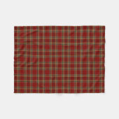 Couverture Polaire Tartan d'Irlandais de Tyrone du comté (Devant (Horizontal))