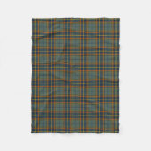 Couverture Polaire Tartan d'Irlandais du comté d'Antrim (Devant)