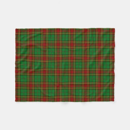 Couverture Polaire Tartan d'Irlandais du comté de Cavan (Devant (Horizontal))