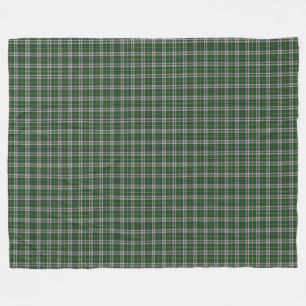 Couverture Polaire Tartan du Cap-Breton Tartan vert personnalisé Plai