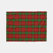 Couverture Polaire Tartan Écossais Clan Maxwell Plaid (Devant (Horizontal))