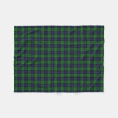 Couverture Polaire Tartan écossais de classique d'Abercrombie de clan (Devant (Horizontal))