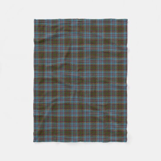Couverture Polaire Tartan écossais de classique d'Anderson de clan (Devant)
