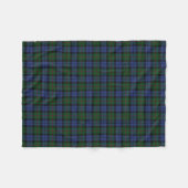 Couverture Polaire Tartan écossais de classique de Baird de clan (Devant (Horizontal))