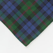 Couverture Polaire Tartan écossais de classique de Baird de clan (Coin)