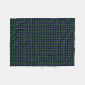 Couverture Polaire Tartan écossais de classique de Blair de clan (Devant (Horizontal))