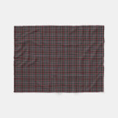 Couverture Polaire Tartan écossais de classique de Borthwick de clan (Devant (Horizontal))