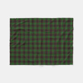 Couverture Polaire Tartan écossais de classique de Buchan de clan (Devant (Horizontal))