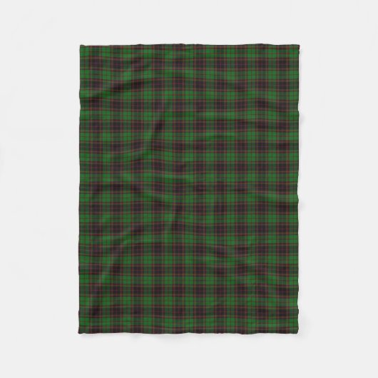 Couverture Polaire Tartan écossais de classique de Buchan de clan (Devant)