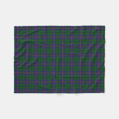 Couverture Polaire Tartan écossais de classique de Carmichael de clan (Devant (Horizontal))