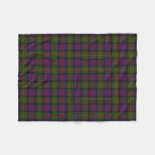 Couverture Polaire Tartan écossais de classique de Carnegie de clan (Devant (Horizontal))
