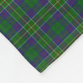 Couverture Polaire Tartan écossais de classique de chasseur de clan (Coin)