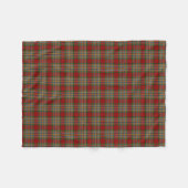Couverture Polaire Tartan écossais de classique de Chattan de clan (Devant (Horizontal))