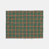 Couverture Polaire Tartan écossais de classique de colin de clan (Devant (Horizontal))