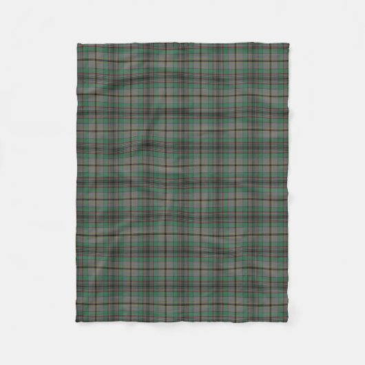Couverture Polaire Tartan écossais de classique de Craig de clan (Devant)