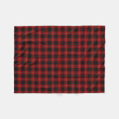 Couverture Polaire Tartan écossais de classique de Cunningham de clan (Devant (Horizontal))