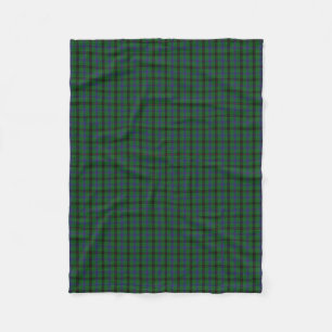 Couverture Polaire Tartan écossais de classique de Davidson de clan