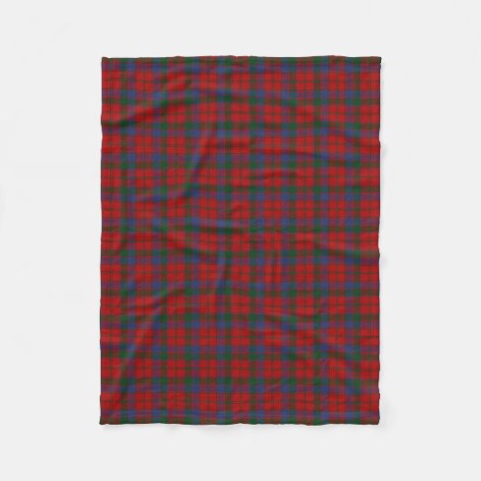Couverture Polaire Tartan écossais de classique de Donnachaidh (Devant)