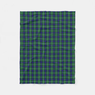 Couverture Polaire Tartan écossais de classique de Douglas de clan