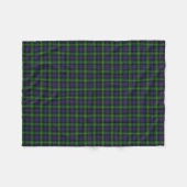 Couverture Polaire Tartan écossais de classique de Farquharson de (Devant (Horizontal))