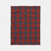 Couverture Polaire Tartan écossais de classique de Fraser de clan (Devant)