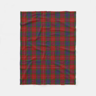 Couverture Polaire Tartan écossais de classique de Fraser de clan