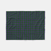 Couverture Polaire Tartan écossais de classique de Galbraith de clan (Devant (Horizontal))