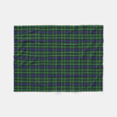 Couverture Polaire Tartan écossais de classique de Graham de clan (Devant (Horizontal))