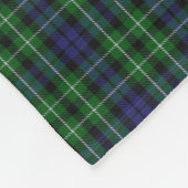 Couverture Polaire Tartan écossais de classique de Graham de clan (Coin)