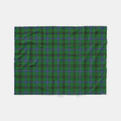 Couverture Polaire Tartan écossais de classique de Henderson de clan (Devant (Horizontal))