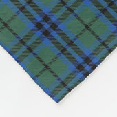 Couverture Polaire Tartan écossais de classique de Keith de clan (Coin)
