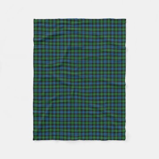 Couverture Polaire Tartan écossais de classique de Lamont de clan (Devant)