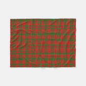 Couverture Polaire Tartan écossais de classique de Livingstone de (Devant (Horizontal))