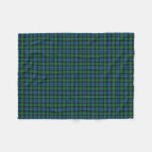 Couverture Polaire Tartan écossais de classique de Lyon de clan (Devant (Horizontal))