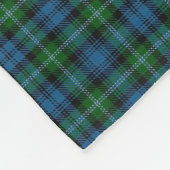 Couverture Polaire Tartan écossais de classique de Lyon de clan (Coin)