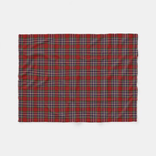 Couverture Polaire Tartan écossais de classique de MacFarlane de clan (Devant (Horizontal))