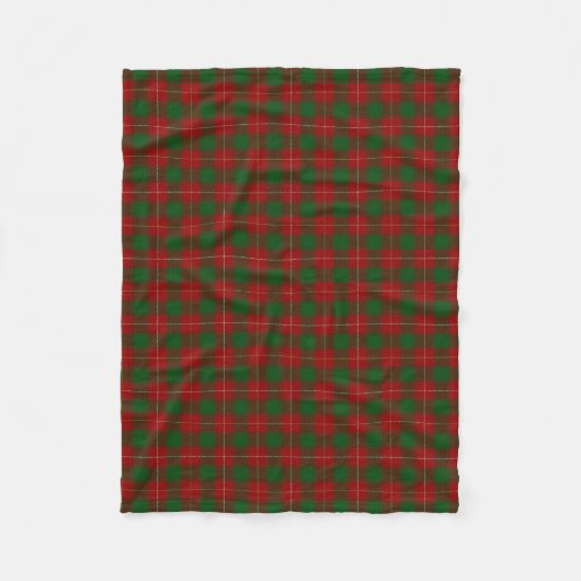 Couverture Polaire Tartan écossais de classique de MacFie de clan (Devant)
