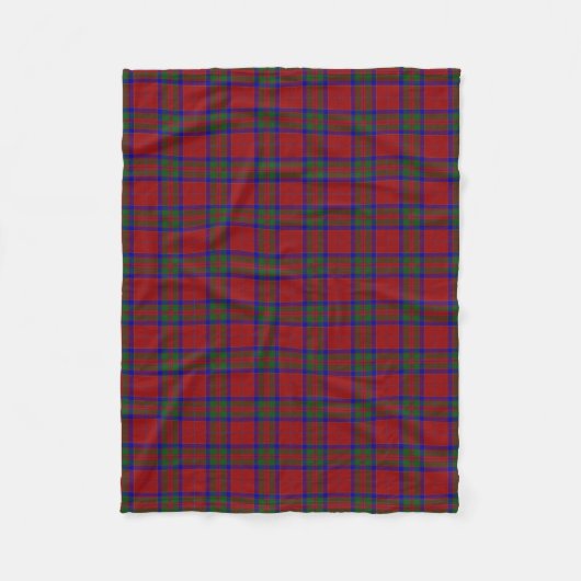 Couverture Polaire Tartan écossais de classique de MacGillivray de (Devant)