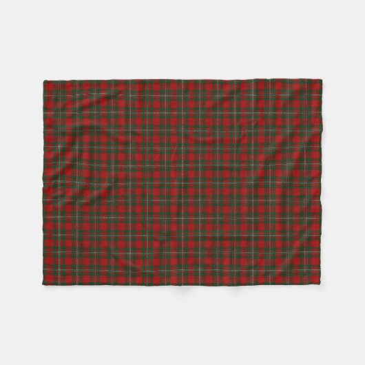 Couverture Polaire Tartan écossais de classique de MacGregor Gregor (Devant (Horizontal))