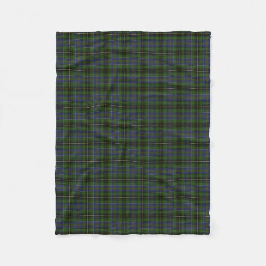 Couverture Polaire Tartan écossais de classique de MacInnes de clan (Devant)